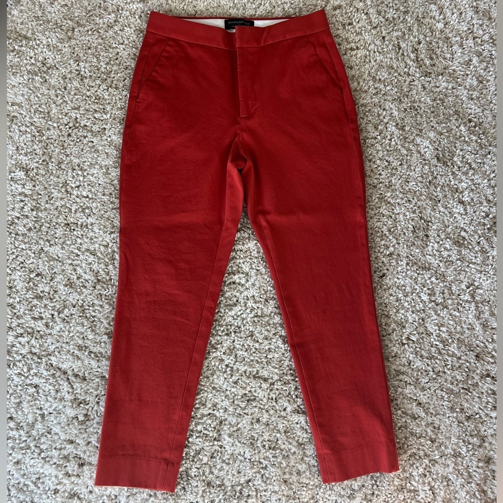 Banana Republic Petite High-Rise Slim Ankle Pant